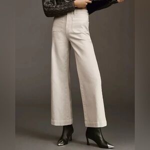 REVOLVE X ROLLA'S SAILOR HIGH-RISE
CROP WIDE-LEG JEANS In Off White 💕